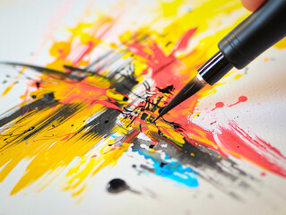 Fototapeta premium Drowing