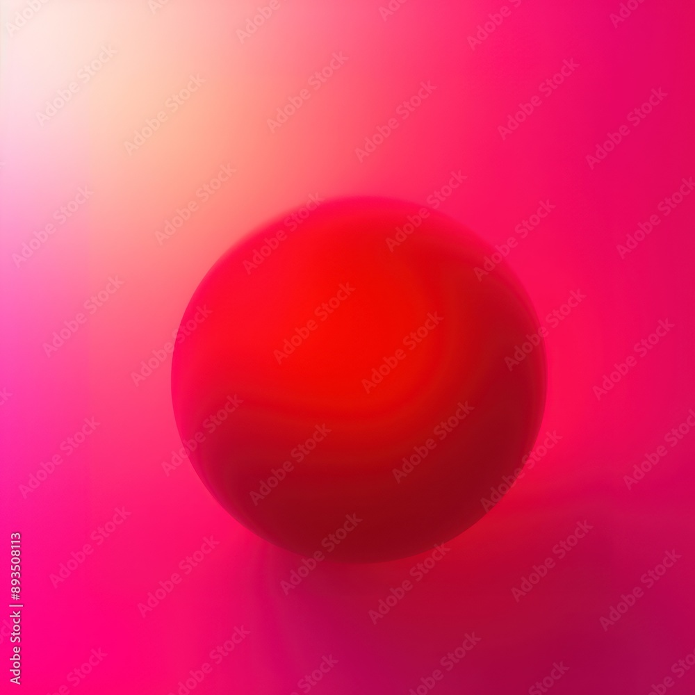 Canvas Prints Abstract blurred gradient illustration cherry backgrounds purple sphere.