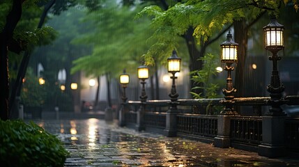 Fototapeta premium street in the night