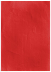 Blank Red Poster