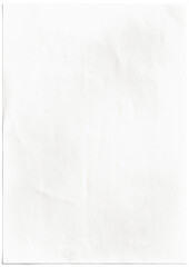 Blank White Poster