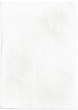 Blank White Poster