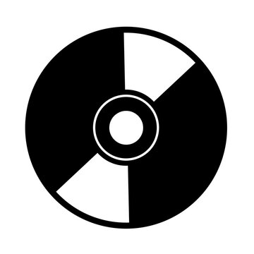 recommend clip art: CD or DVD icon vector with simple design