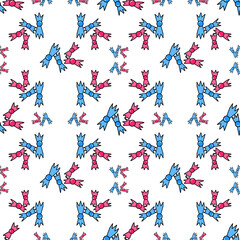 pattern with sweet candy