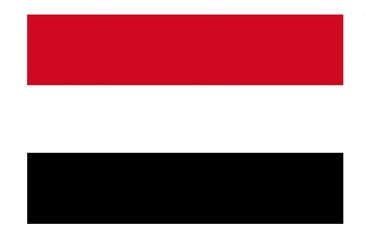 Yemen flag, Yemen country flag, flag country