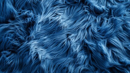 Obraz premium Background and texture of natural blue fur animal