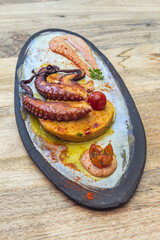 Octopus is a very popular food in many countries, especially in coastal areas