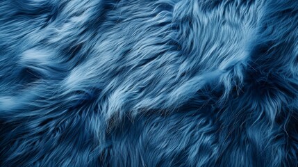 Obraz premium Background and texture of natural blue fur animal