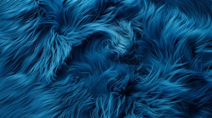 Obraz premium Background and texture of natural blue fur animal