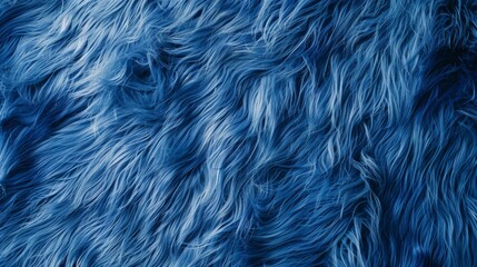 Obraz premium Background and texture of natural blue fur animal