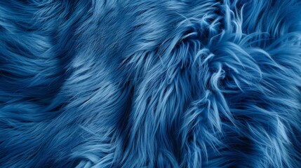 Obraz premium Background and texture of natural blue fur animal