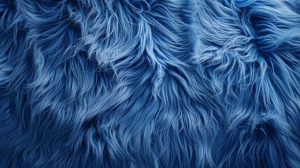 Fototapeta premium Background and texture of natural blue fur animal