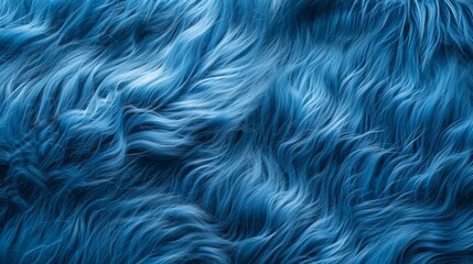 Obraz premium Background and texture of natural blue fur animal