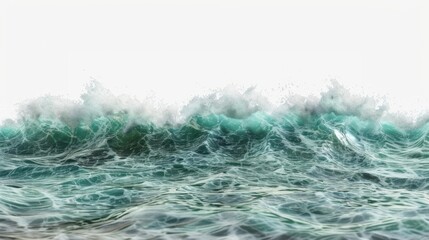 Fototapeta premium Coastal Breeze ocean sea outdoors tsunami.