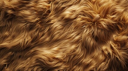 Fototapeta premium Background and texture of natural brown fur animal
