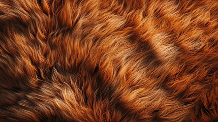 Fototapeta premium Background and texture of natural brown fur animal