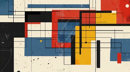 Abstract Geometric Writer Symbol