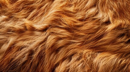 Naklejka premium Background and texture of natural brown fur animal