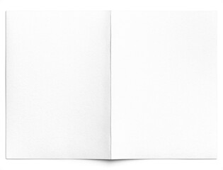 Open White Greeting Card Cover 5x7in