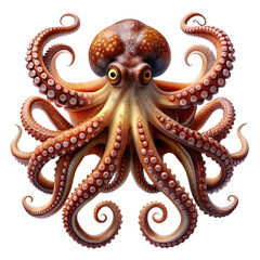 Obraz premium Octopus. PNG