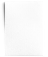Plain White Card 5x7in Front