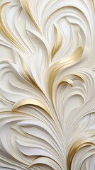 Elegant gold white abstract design