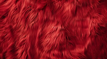 Background and texture of natural red fur animal
