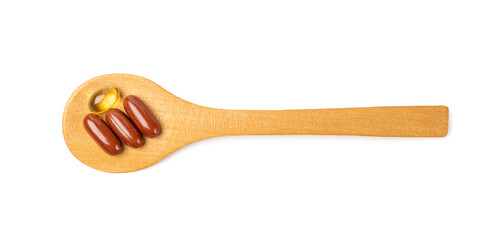 Cranberry Capsules, Garlic Extract Pills, Herbal Capsules Isolated, Analgesic Aluminum Blister, Painkiller Drugs