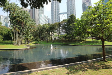 マレーシアのKLCC公園
