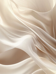 Obraz premium Abstract beige background with soft waves and light lines for an elegant design