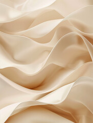 Obraz premium Abstract beige background with soft waves and light lines for an elegant design
