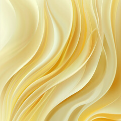 Obraz premium Abstract yellow background with soft waves and light lines for an elegant design