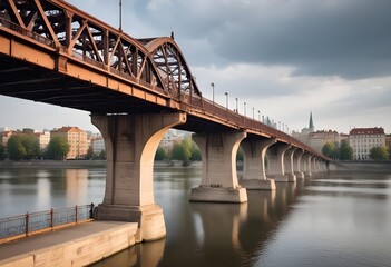 Fototapeta premium Bridge over the river