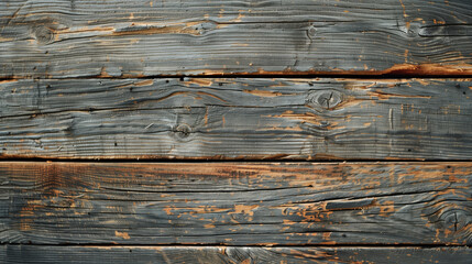 Naklejka premium Vintage Rustic Charm: Closeup of Reclaimed Barn Wood with Intricate Texture and Distressed Finish