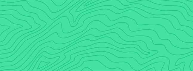 Fototapeta premium abstract wavy green pastel background. abstract wave green background. topographic contour background. contour lines background. Topographic map contour background.