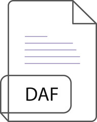DAF File extension icobn crisp corners thick outline