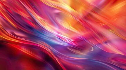 Obraz premium Primary colors with blurred lights create a dynamic energetic wallpaper