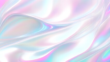 Fototapeta premium olographic background light refraction texture overlay effect for photo and mockups. Organic drop diagonal holographic flare on a white wall. Shadows for natural light effects. Blurred rainbow light