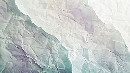 Sophisticated wallpaper with white paper texture lilac and green gradients and light