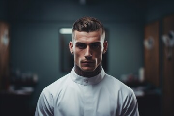 Obraz premium barber shop salon concept