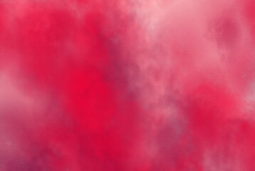 Abstract cosmic fuchsia neon paper textured aquarelle canvas for modern creative design. Bright watercolor on black background, grungy texture