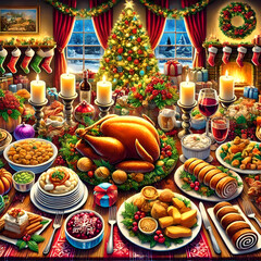 Christmas dinner