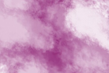 Abstract cosmic fuchsia neon paper textured aquarelle canvas for modern creative design. Bright watercolor on black background, grungy texture