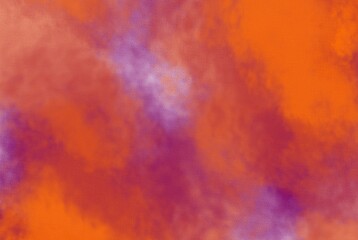 Abstract cosmic fuchsia neon paper textured aquarelle canvas for modern creative design. Bright watercolor on black background, grungy texture