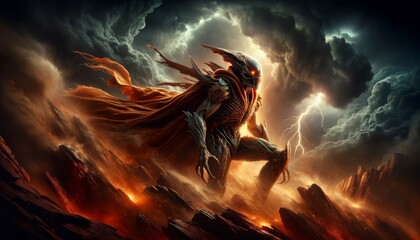 Warrior of the Fiery Planet