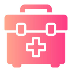 Obraz premium bag gradient icon