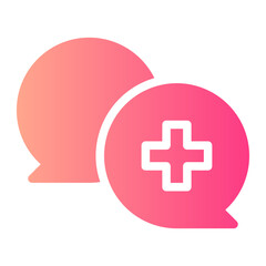 chat gradient icon