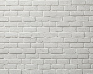 Naklejka premium white brick wall with smooth texture, backdrop for photography or wallpaper design. wide panoramic banner background