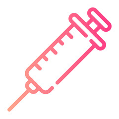injection gradient icon