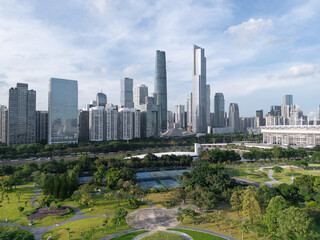 Fototapeta premium Modern cityscape in Guangzhou China